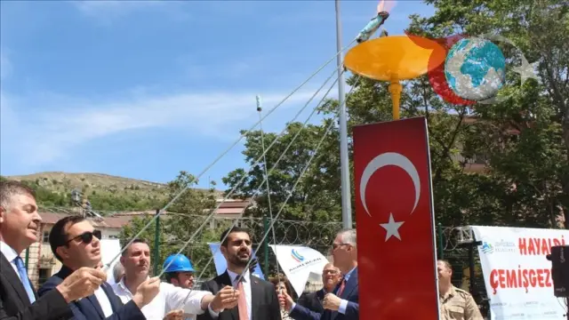 Tunceli'de Doğal Gaz Verilmeye Başlandı