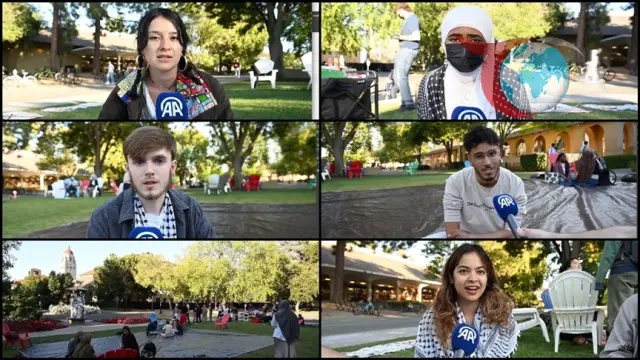 Stanford Üniversitesi Öğrencileri Filistin'e Destek İçin Açlık Grevinde