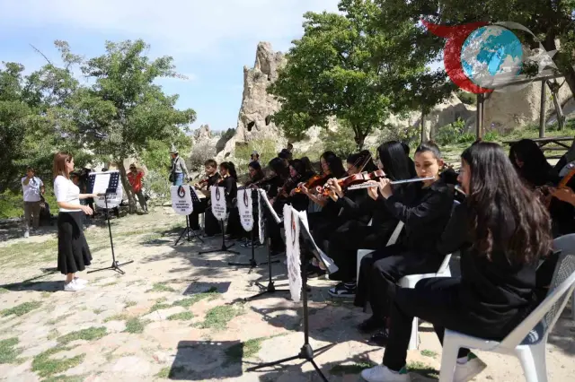 Öğrenciler Göreme Açık Hava Müzesinde Unutulmaz Bir Konser Verdi