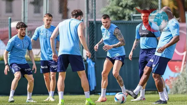 Trabzonspor Süper Lig Maçı Öncesi Antrenmana Devam Ediyor