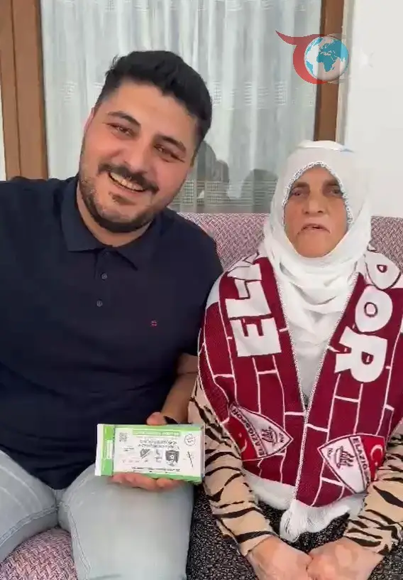 92 yaşındaki Muhsine ninenden harika jest
