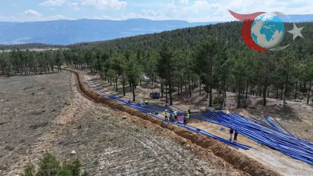 Mut ilçesine içme suyu desteği