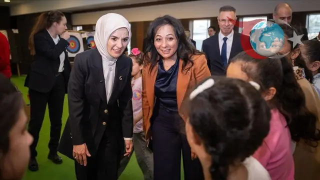 Göktaş ve Hamad, Gazzeli Çocuklarla Buluştu