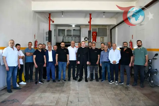 MAGİNDER Başkanı Sanayi Esnafını Ziyaret Etti