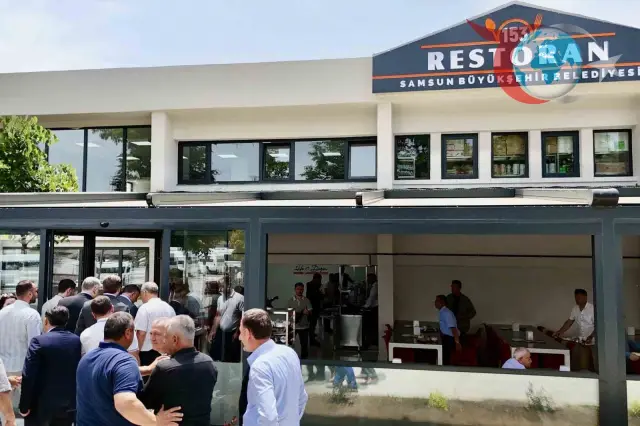 Samsun Büyükşehir Belediyesi 153 Restoran Zincirine Yeni Bir Halka Ekledi