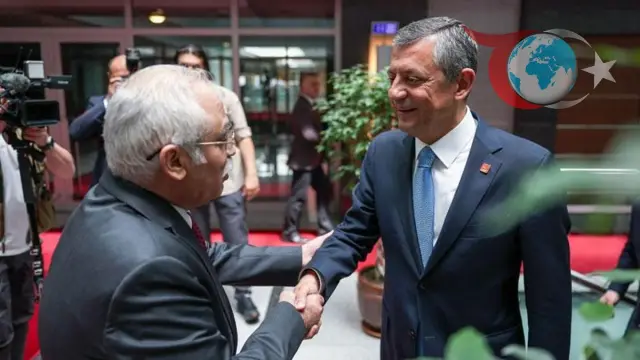CHP Genel Başkanı Özgür Özel, Anayasa Mahkemesi Başkanı Kadir Özkaya'yı Ziyaret Etti
