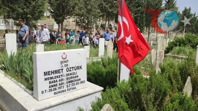 Denizli’de Şehit Jandarma Er Mehmet Öztürk 32.Yıl Dönümünde Anıldı