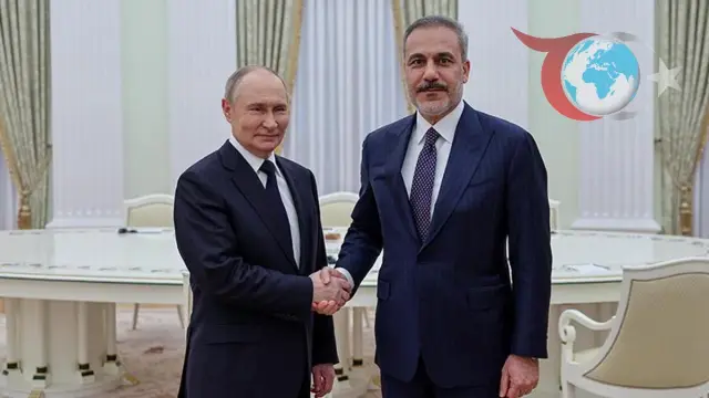 Bakan Fidan, Moskova'da Putin ile Görüştü