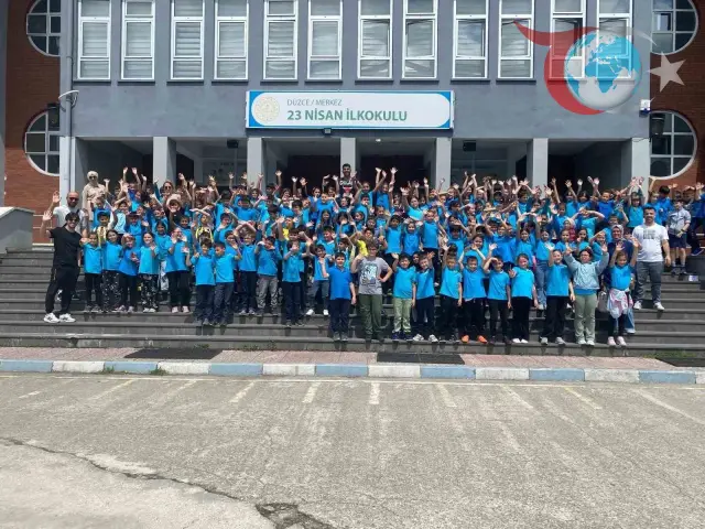 Düzce’de İlkokullar Arası Fiziksel Etkinlik Heyecanı Devam Ediyor
