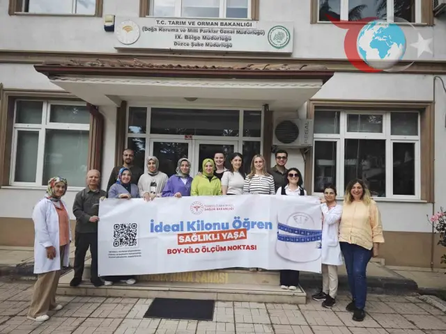 Düzce'de Sağlıklı Yaşam İçin İdeal Kilo Kampanyası Başladı