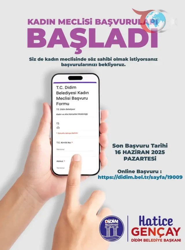 Didim'de Kadınların Sesi Yükseliyor: Kadın Meclisi Kuruluyor