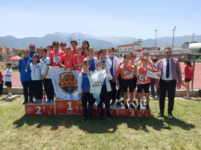 Denizli’de Gerçekleşen Okul Sporları Atletizm Yıldızlar ve Küçükler Türkiye Şampiyonası Sona Erdi