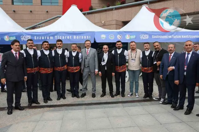 Erzurum Ticaret Borsası, TOBB Genel Kurulu'nda Şehrin Lezzetlerini Tanıttı