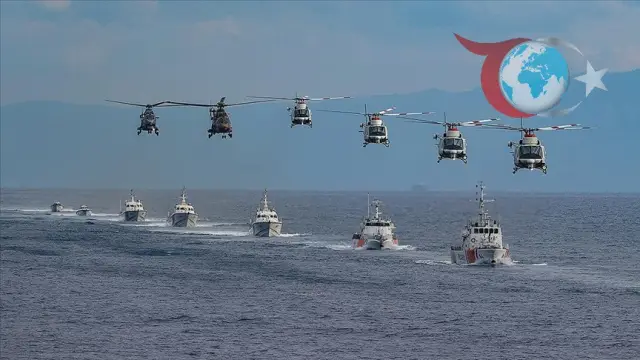 Anadolu Yıldızı 2025 Müşterek Arama Kurtarma Tatbikatı'nın Ege Denizi'ndeki kısmı başladı
