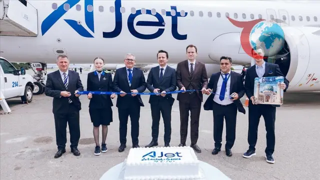 İstanbulAJet Nahçıvan ve Gence'de Coşkuyla Karşılandı