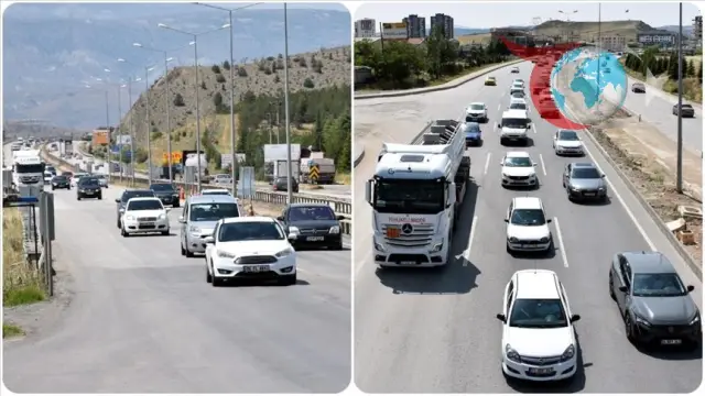 Kırıkkale'de Bayram Trafiği Yoğunlaştı: Jandarma Harekete Geçti