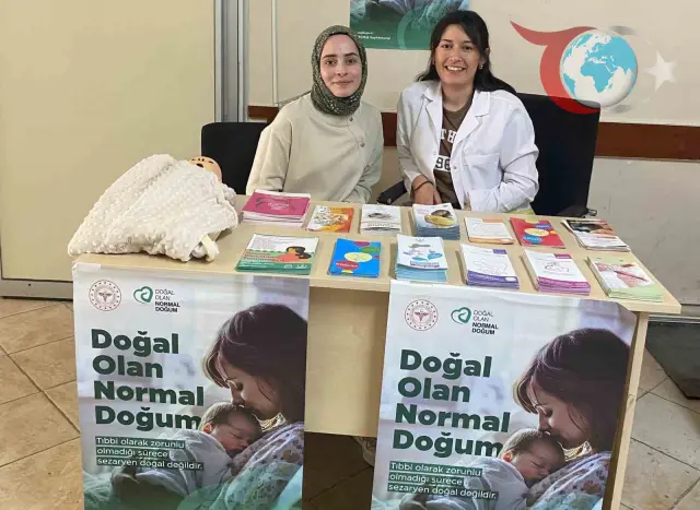 Hisarcık Devlet Hastanesi'nde Doğal Doğuma Teşvik Edici Yeni Adım