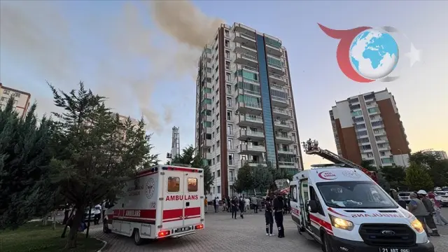 Diyarbakır Kayapınar'da Korkutan Yangın