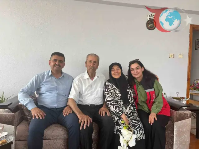 Osmancık'ta Kurban Bayramı Öncesi Şehit ve Gazi Ailelerine Anlamlı Ziyaret