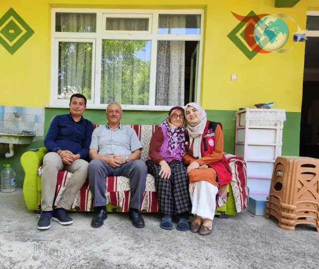 Zonguldak'ta Şehit Yakınları ve Gazilere Anlamlı Bayram Ziyareti