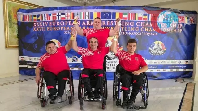Avrupa Bilek Güreşi Şampiyonası'nda Türk Sporcuların Büyük Başarısı