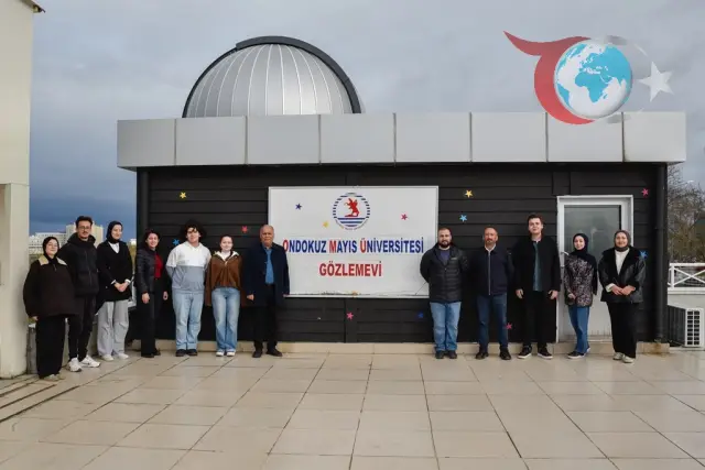 OMÜ’de Astronomi Eğitimi ile Gökyüzüne Bilimsel Yolculuk Tamamlandı