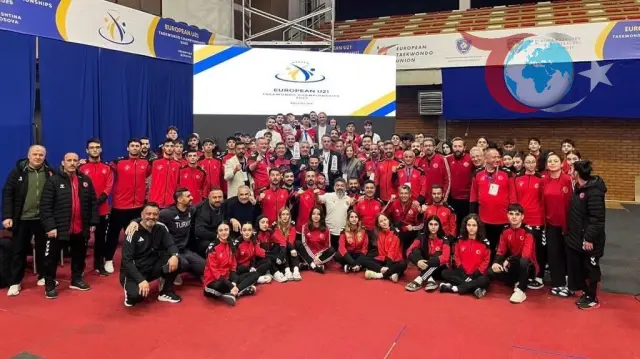 Taekwondo Ümit Milli Takımı Avrupa'yı Fethetti
