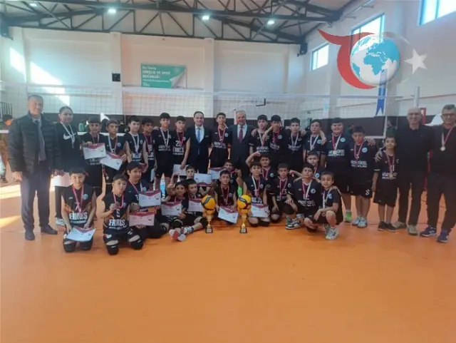 Karpuzlu'da Yıldız Erkekler Voleybol Heyecanı Tamamlandı
