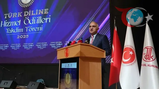 Türk Diline Katkı Sağlayanlar Ödüllendirildi: 2025 Türk Diline Hizmet Ödülleri Töreni