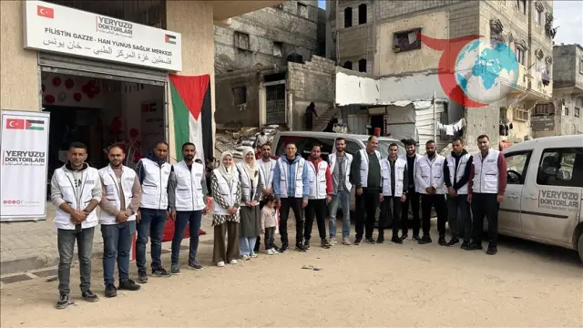 Yeryüzü Doktorları Gazze'de Sağlık Hizmetlerini Yeniden Başlattı