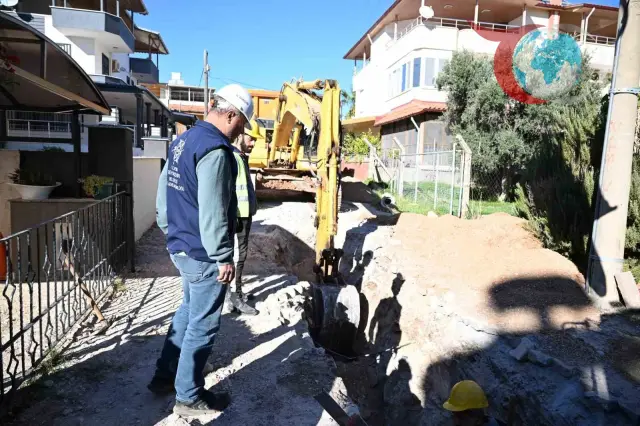Didim'de Altyapı Yatırımları Tüm Hızıyla Devam Ediyor