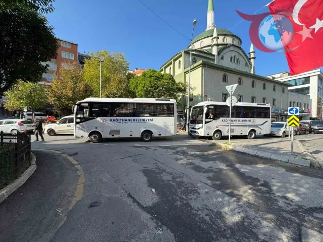 Kağıthane Belediyesi'nden Ücretsiz Mezarlık Servisi İle Kolay Ulaşım