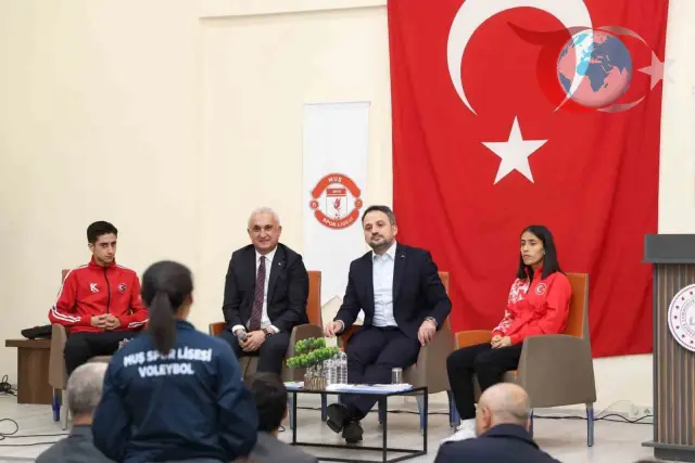Muş Spor Lisesi'nde Gençlik ve Spor Bakan Yardımcısı ile Anlamlı Buluşma