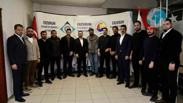 Erzurum'da Genç Girişimciler Aralık Ayı Toplantısında Dijital Dönüşüm Ele Alındı