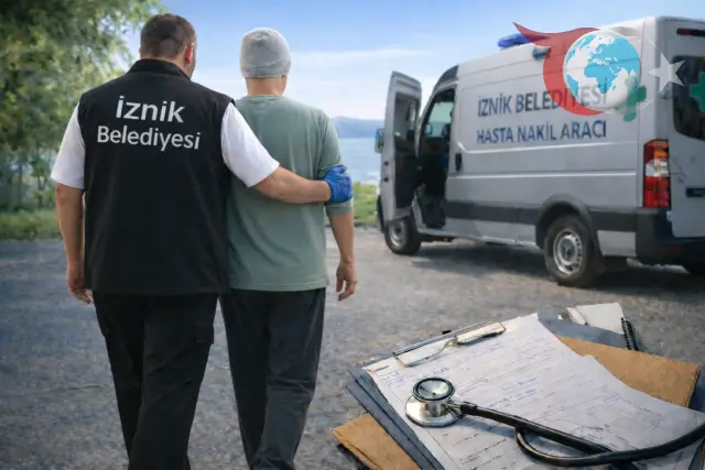 İznik Belediyesi'nden Sağlıkta Önemli Destek: 2025'te 5 Bin Hasta Nakil Hizmeti