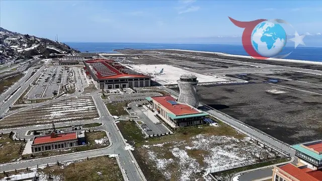 Rize-Artvin Havalimanı Kasım Ayı Yolcu ve Yük Trafiği Verileri