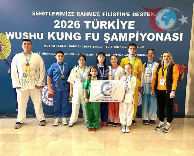 Eskişehirli Genç Sporcu Mislina’dan Türkiye Derecelerine Büyük Başarı