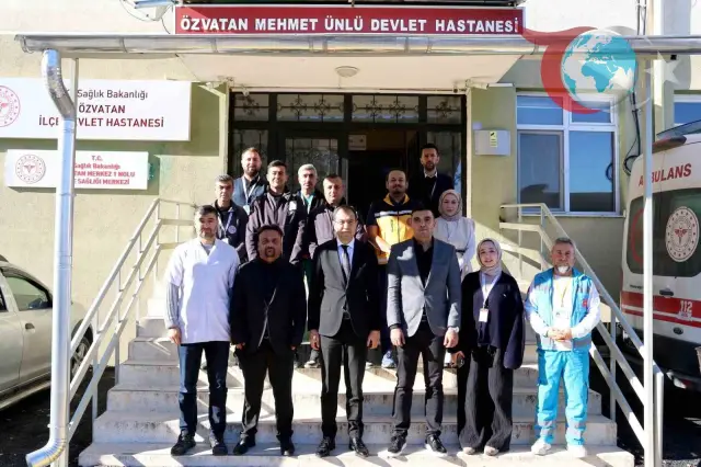 Kayseri İl Sağlık Müdürü Dr. Mehmet Erşan Özvatan'da Sağlık Hizmetlerini İnceledi