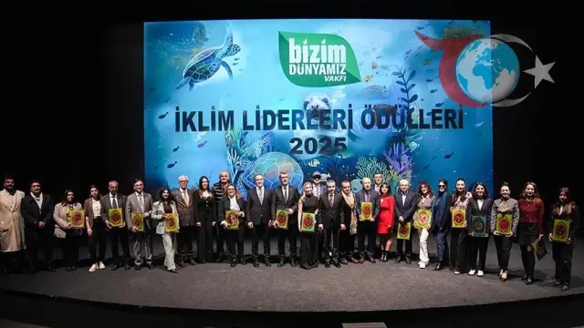 İstanbul'da "İklim Liderleri" Ödülleri Sahiplerini Buldu