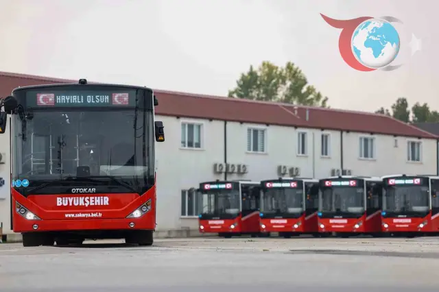 Sakarya'da Toplu Ulaşıma 5 Yeni Metrobüs Desteği