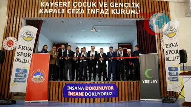 Kayseri Cezaevi'nde Yeşilay'ın Öncülüğünde Bağımlılıkla Mücadele Seferberliği