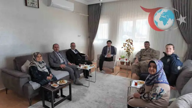 Batman Gercüş'te Şehit Aileleri ve Gazilere Anlamlı Ziyaret