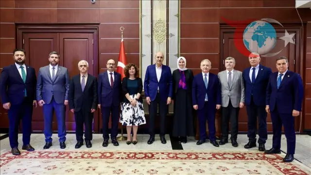TBMM Başkanı Kurtulmuş, Kazakistan'daki Ziyaretinde Büyükelçilik Çalışmalarını İnceledi