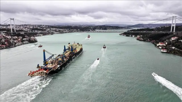 İstanbul Boğazı'nda 2025 Yılının İlk 3 Ayında 9 Bin 351 Gemi Geçti