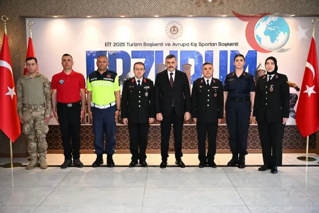 Erzurum'da Jandarma Teşkilatı'nın 186. Kuruluş Yıl Dönümü Coşkuyla Kutlandı