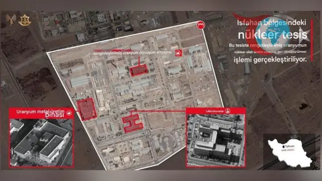 İsrail'den İran'ın Nükleer Tesisine Hava Saldırısı
