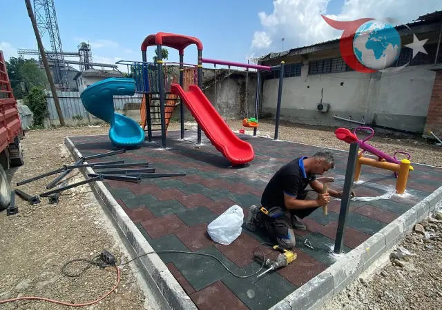 Çilimli'de Çocuklar İçin Yeni Park Sevinci