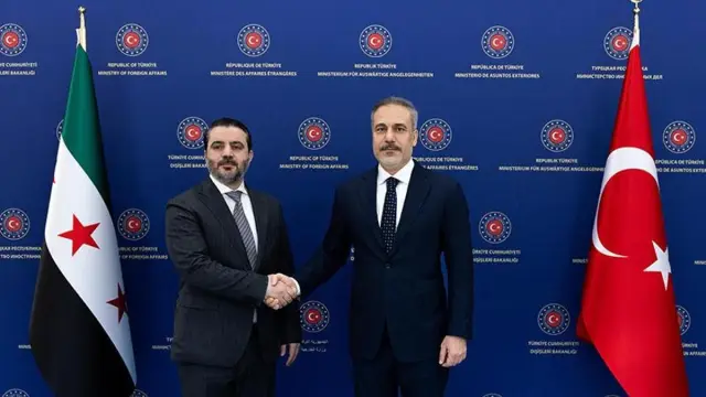 Bakan Fidan, Suriye Dışişleri Bakanı ile bir araya geldi