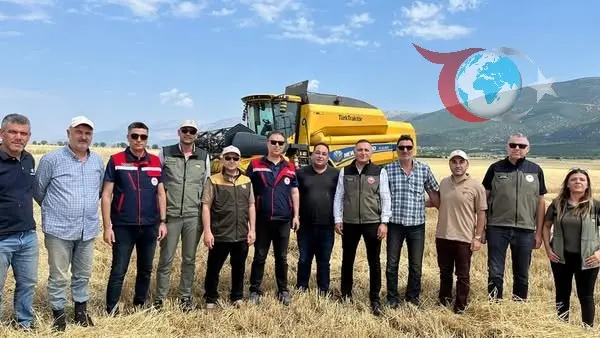 Afyonkarahisar'da 2025 Yılı Hububat Hasadı Heyecanı Başladı