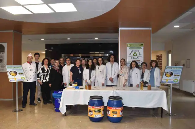 Eskişehir Osmangazi Üniversitesi Hastanesinde Geri Dönüşüm Bilinçlendirme Etkinliği